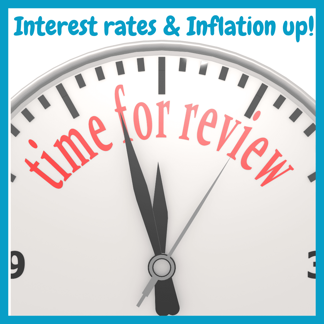 7 key areas to review, as interest & inflation rates rise. image