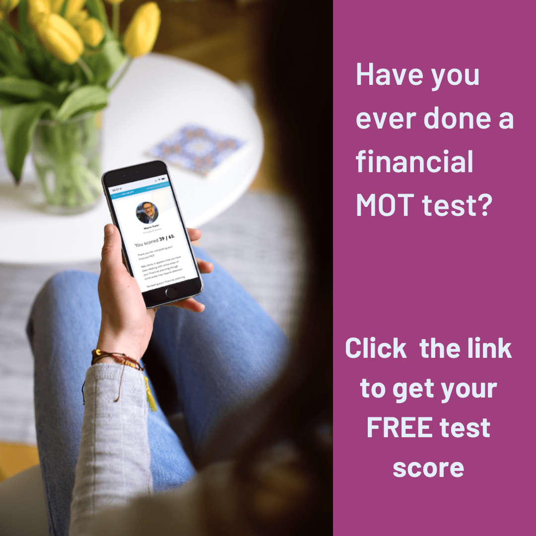 Complete your free financial MOT image